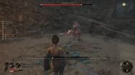 Tang Palace Maid mini-boss in the Buddha Cliffs area (Image via Sportskeeda Gaming || 505 Games)